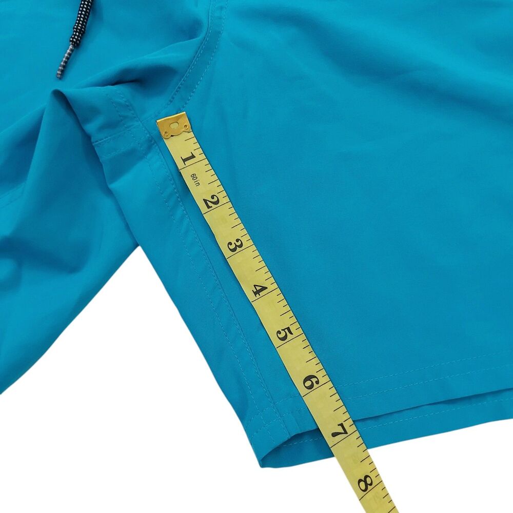Nike Board Shorts Mens 36 Blue Lightweight Swim Surf Summer Travel Beach Outdoor - Picture 12 of 12
